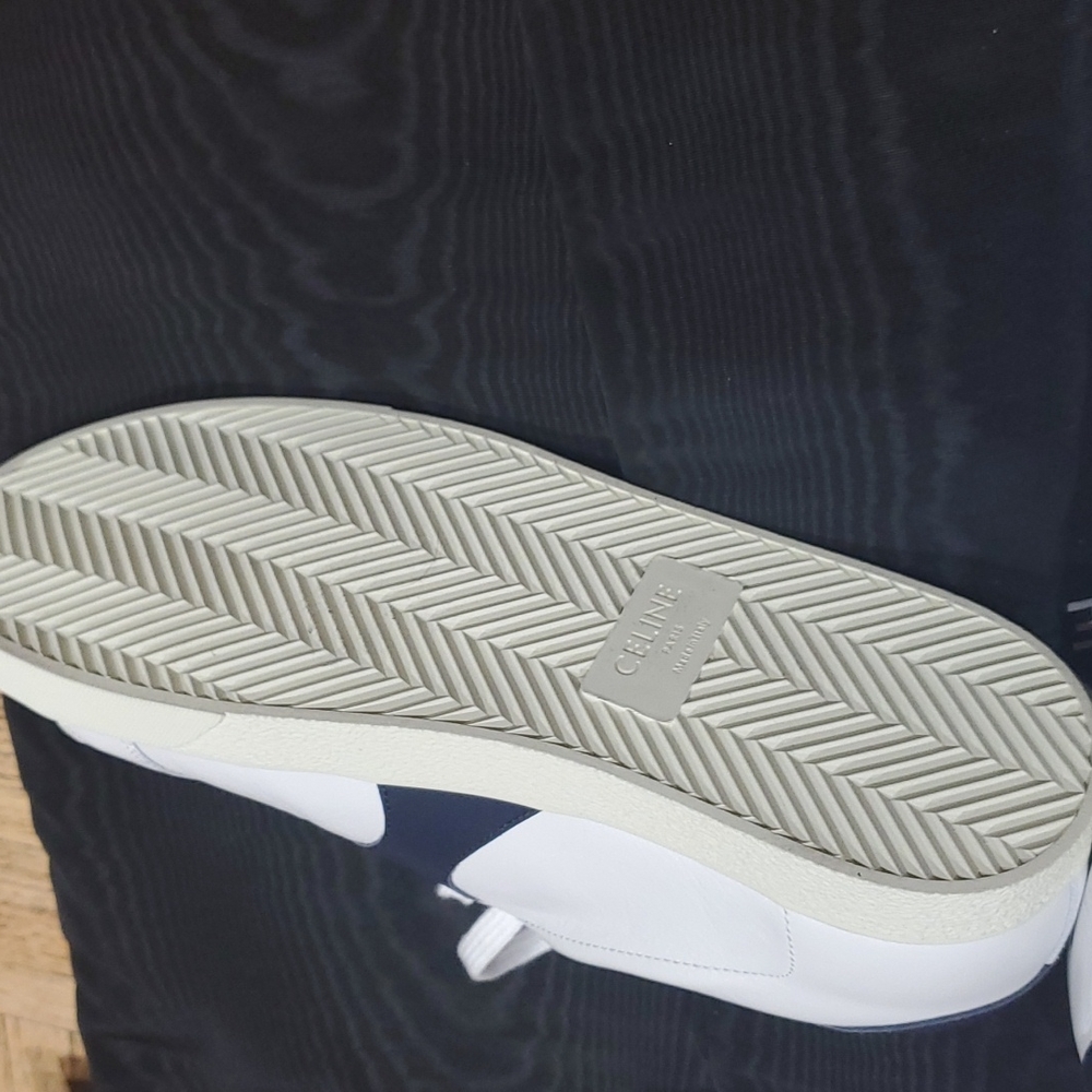 Celine Triomphe Leather Sneakers - Picture 5 of 6